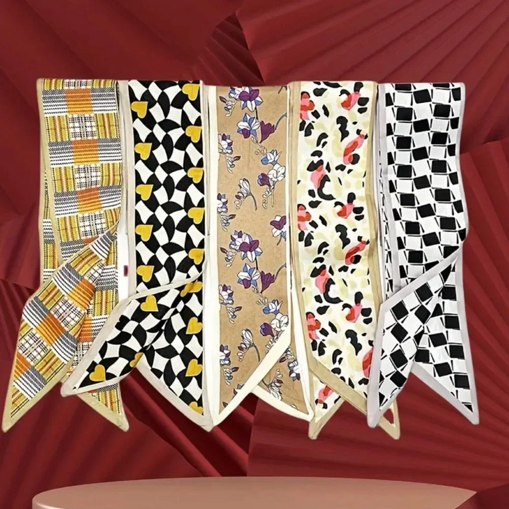5 Piece Set Satin Vibrant‎ Style Twillies